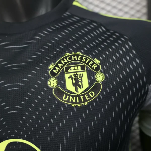 Manchester United Camiseta 2025 2026 Portero Negra - Camiseta Manchester United | 7camisetas