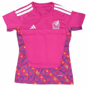 México Mujer Camiseta 2026 Portero Rosa - Camiseta México Mujer | 7camisetas