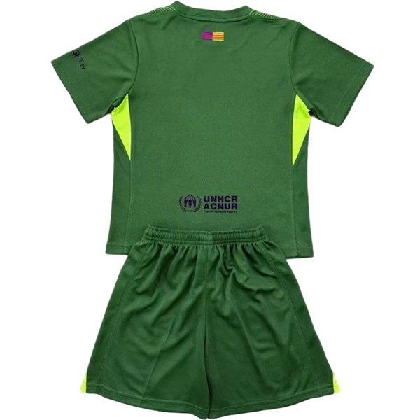 FC Barcelona Conjunto 2025 2026 Portero Verde - FC Barcelona Barata | 7camisetas