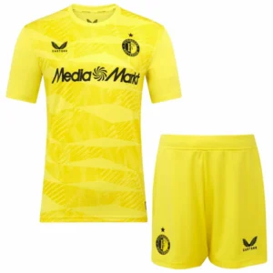 Feyenoord Rotterdam Niños Conjunto 2025 2026 Portero Amarillo - Feyenoord Rotterdam Niños Barata | 7camisetas