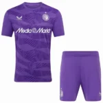 Feyenoord Rotterdam Niños Conjunto 2025 2026 Portero Púrpura - Feyenoord Rotterdam Niños Barata | 7camisetas