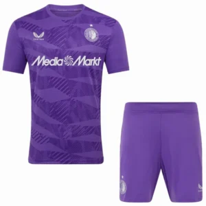 Feyenoord Rotterdam Niños Conjunto 2025 2026 Portero Púrpura - Feyenoord Rotterdam Niños Barata | 7camisetas