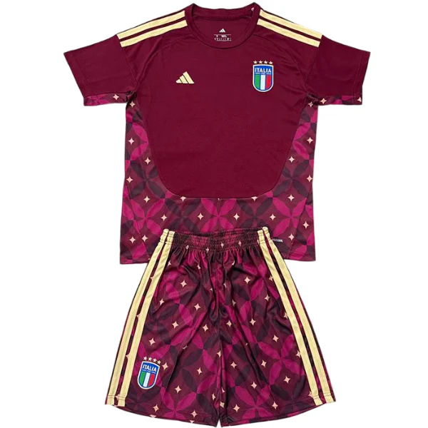 Portero Conjunto De Hombre Italia 2026 Rojo Italia Conjunto 2026 Portero Rojo - Portero Italia | 7camisetas