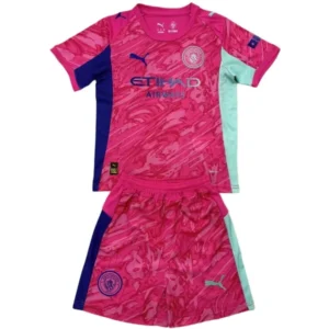 Manchester City Conjunto 2025 2026 Portero Rosa - Manchester City Barata | 7camisetas
