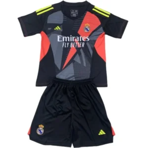 Real Madrid Conjunto 2024 2025 Portero Negro - Real Madrid Barata | 7camisetas
