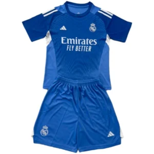 Real Madrid Conjunto 2025 2026 Portero Azul - Real Madrid Barata | 7camisetas