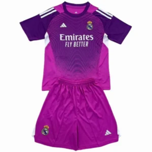 Real Madrid Conjunto 2025 2026 Portero Púrpura - Real Madrid Barata | 7camisetas