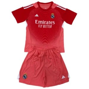 Real Madrid Conjunto 2025 2026 Portero Rojo - Real Madrid Barata | 7camisetas