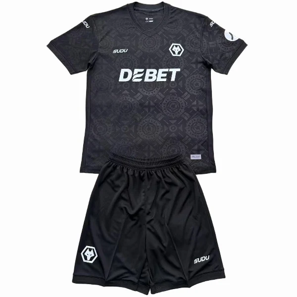 Wolves FC Conjunto 2025 2026 Portero Negro - Wolves Fc Equipacion | 7camisetas