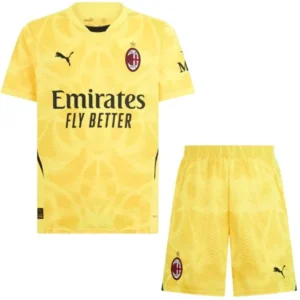 AC Milan Niños Conjunto 2024 2025 Portero Amarillo - AC Milan Niños Barata | 7camisetas