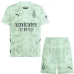 AC Milan Niños Conjunto 2024 2025 Portero Verde - AC Milan Niños Barata | 7camisetas