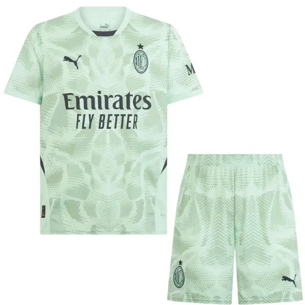 Portero Conjunto De Niños AC Milan 2024 2025 Verde AC Milan Niños Conjunto 2024 2025 Portero Verde - AC Milan Niños Barata | 7camisetas