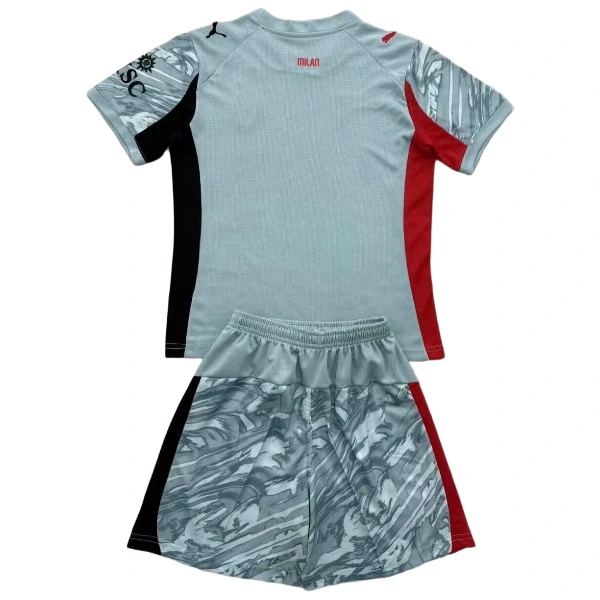AC Milan Niños Conjunto 2025 2026 Portero Azul - AC Milan Niños Barata | 7camisetas