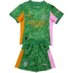 AC Milan Niños Conjunto 2025 2026 Portero Verde - AC Milan Niños Barata | 7camisetas