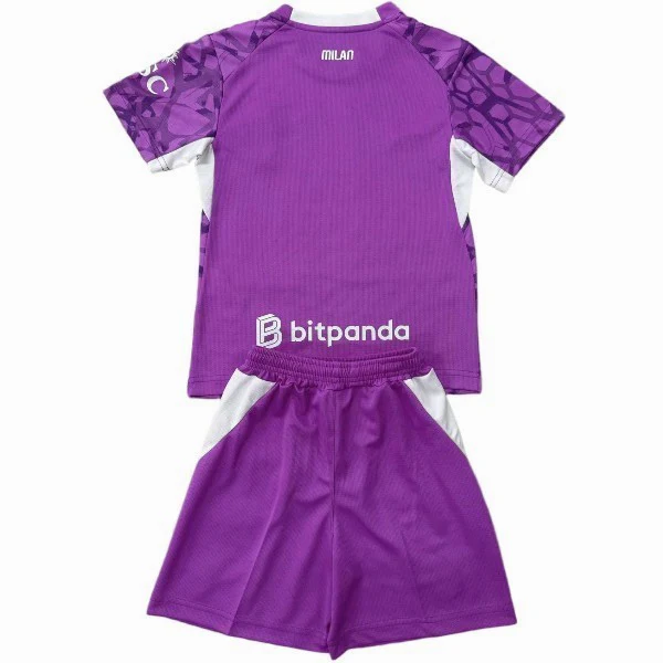AC Milan Niños Conjunto 2026 2027 Portero Púrpura - AC Milan Niños Barata | 7camisetas
