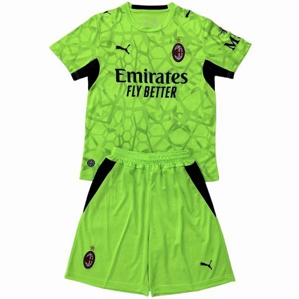 Portero Conjunto De Niños AC Milan 2026 2027 Verde Claro AC Milan Niños Conjunto 2026 2027 Portero Verde - AC Milan Niños Barata | 7camisetas