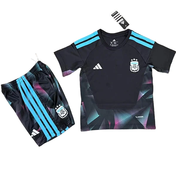 Argentina Niños Conjunto 2026 Portero Negro - Argentina Niños Barata | 7camisetas