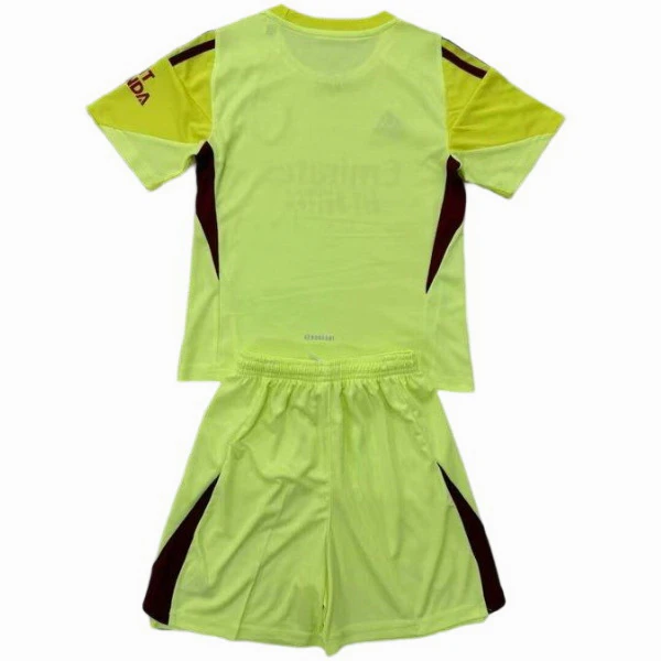 Arsenal Niños Conjunto 2025 2026 Portero Amarillo - Equipacion Arsenal Niños | 7camisetas