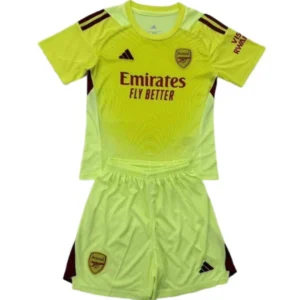 Arsenal Niños Conjunto 2025 2026 Portero Amarillo - Equipacion Arsenal Niños | 7camisetas
