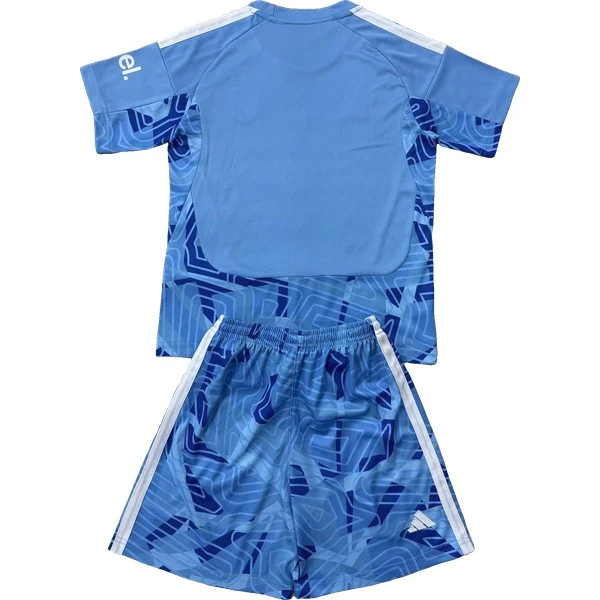 Arsenal Niños Conjunto 2026 2027 Portero Azul - Equipacion Arsenal Niños | 7camisetas
