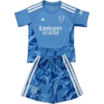 Arsenal Niños Conjunto 2026 2027 Portero Azul - Equipacion Arsenal Niños | 7camisetas