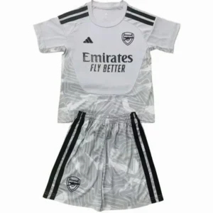 Arsenal Niños Conjunto 2026 2027 Portero Gris - Equipacion Arsenal Niños | 7camisetas