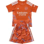 Arsenal Niños Conjunto 2026 2027 Portero Naranja - Equipacion Arsenal Niños | 7camisetas
