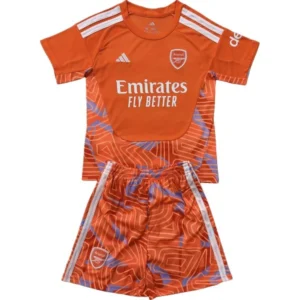 Arsenal Niños Conjunto 2026 2027 Portero Naranja - Equipacion Arsenal Niños | 7camisetas