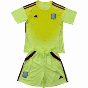 Aston Villa Niños Conjunto 2025 2026 Portero Amarillo - Aston Villa Niños Barata | 7camisetas
