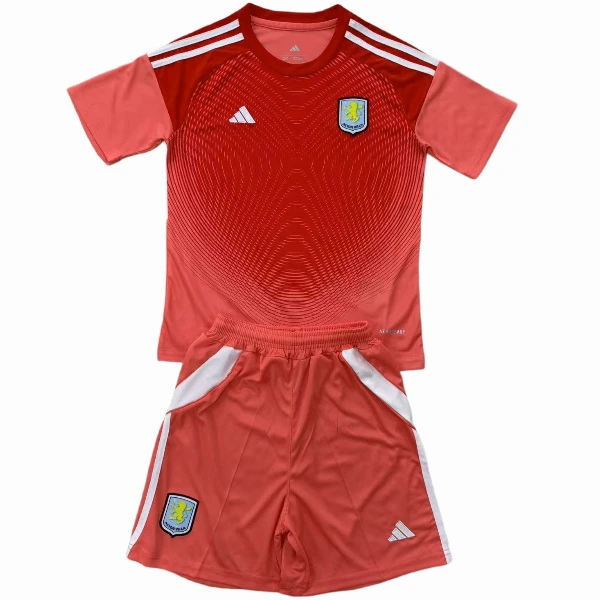 Portero Conjunto De Niños Aston Villa 2025 2026 Rojo Aston Villa Niños Conjunto 2025 2026 Portero Rojo - Aston Villa Niños Barata | 7camisetas