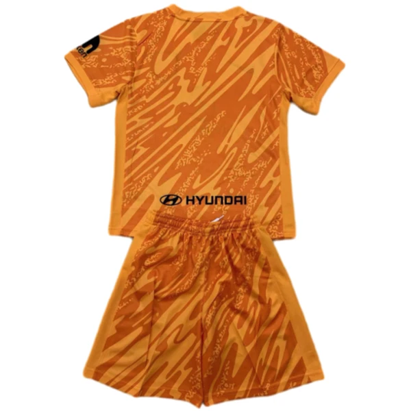 Atlético Madrid Niños Conjunto 2024 2025 Portero Naranja - Equipacion Atletico Madrid Niños | 7camisetas