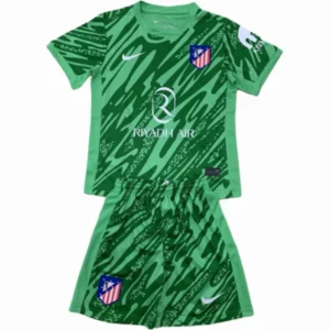 Atlético Madrid Niños Conjunto 2024 2025 Portero Verde - Equipacion Atletico Madrid Niños | 7camisetas