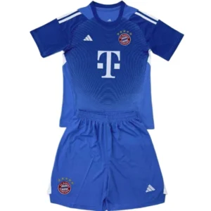 Bayern Múnich Niños Conjunto 2025 2026 Portero Azul - Bayern Múnich Niños Barata | 7camisetas