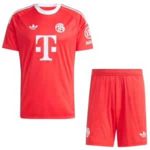 Bayern Múnich Niños Conjunto 2025 2026 Portero Rojo - Bayern Múnich Niños Barata | 7camisetas