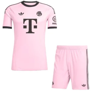 Bayern Múnich Niños Conjunto 2025 2026 Portero Rosa - Bayern Múnich Niños Barata | 7camisetas