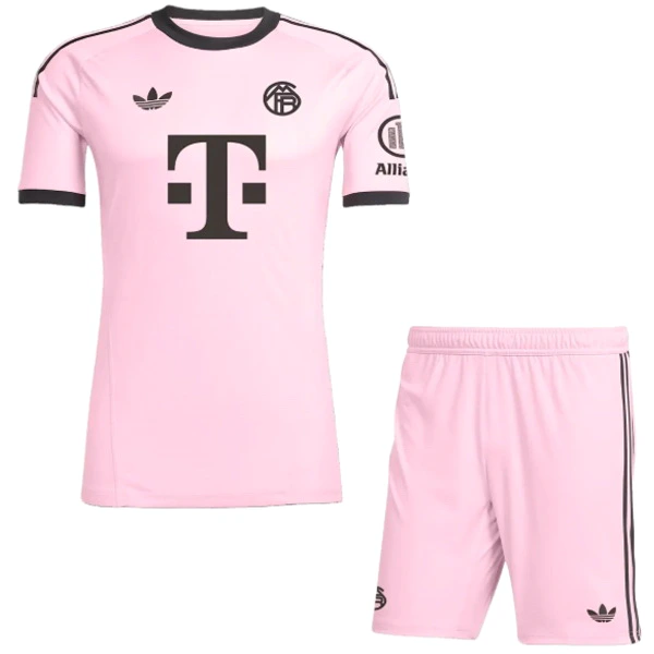 Portero Conjunto De Niños Bayern Múnich 2025 2026 Rosa Bayern Múnich Niños Conjunto 2025 2026 Portero Rosa - Bayern Múnich Niños Barata | 7camisetas