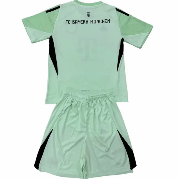 Bayern Múnich Niños Conjunto 2025 2026 Portero Verde - Bayern Múnich Niños Barata | 7camisetas