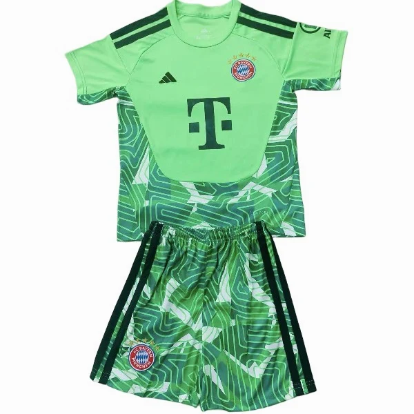 Bayern Múnich Niños Conjunto 2026 2027 Portero Verde - Bayern Múnich Niños Barata | 7camisetas