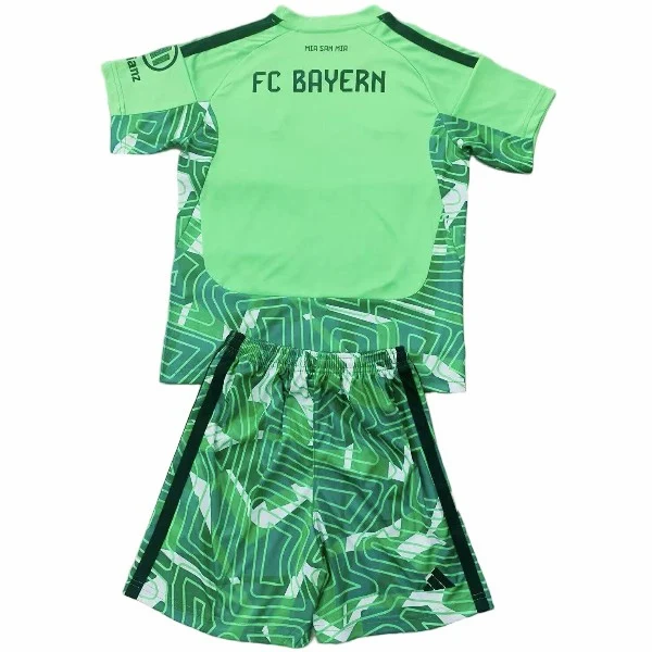 Bayern Múnich Niños Conjunto 2026 2027 Portero Verde - Bayern Múnich Niños Barata | 7camisetas
