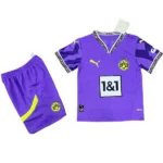 Borussia Dortmund Niños Conjunto 2025 2026 Portero Púrpura - Borussia Dortmund Niños Barata | 7camisetas