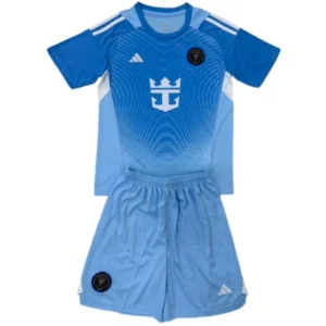 Inter Miami Niños Conjunto 2025 2026 Portero Azul - Equipacion Inter Miami Niños | 7camisetas