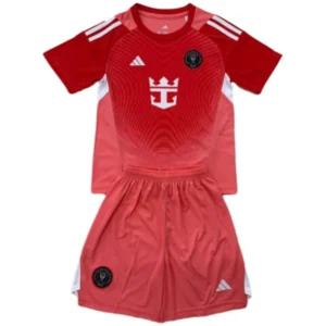Inter Miami Niños Conjunto 2025 2026 Portero Rojo - Equipacion Inter Miami Niños | 7camisetas