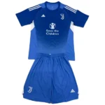 Juventus Niños Conjunto 2025 2026 Portero Azul - Equipación Juventus Niños | 7camisetas