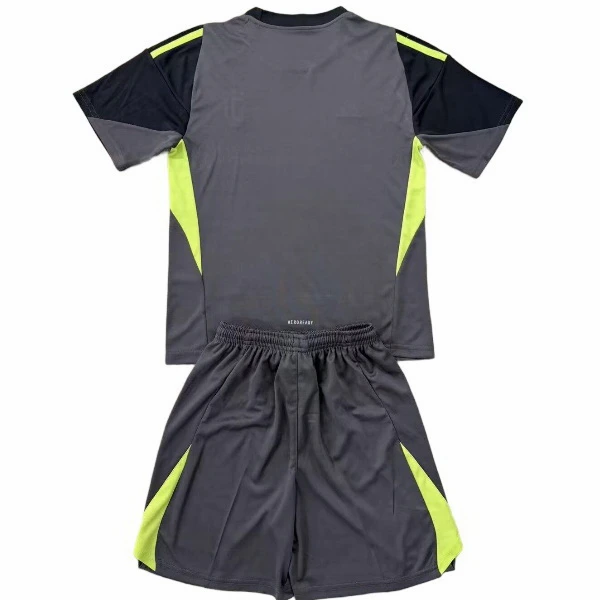 Juventus Niños Conjunto 2025 2026 Portero Negro - Equipación Juventus Niños | 7camisetas