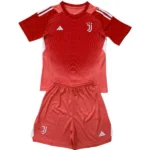 Juventus Niños Conjunto 2025 2026 Portero Rojo - Equipación Juventus Niños | 7camisetas