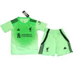 Liverpool Niños Conjunto 2025 2026 Portero Verde - Equipacion Liverpool Niños | 7camisetas