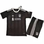 Liverpool Niños Conjunto 2025 2026 Portero Negro - Equipacion Liverpool Niños | 7camisetas