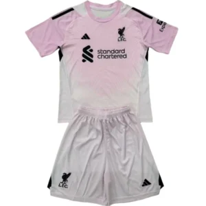 Liverpool Niños Conjunto 2025 2026 Portero Rosa - Equipacion Liverpool Niños | 7camisetas