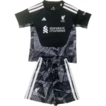 Liverpool Niños Conjunto 2026 2027 Portero Negro - Equipacion Liverpool Niños | 7camisetas