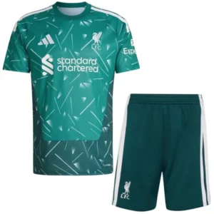 Liverpool Niños Conjunto 2026 2027 Portero Verde - Equipacion Liverpool Niños | 7camisetas